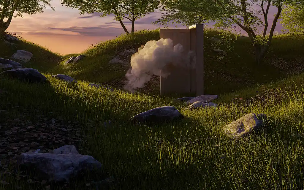A fantasy landscape