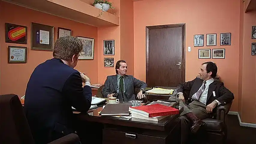 Image of the interview from The Shining (film)