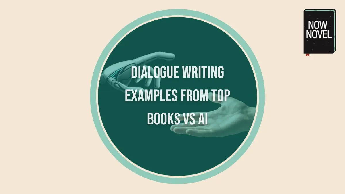 Dialogue writing examples from top books vs AI (2023)